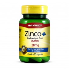 Zinco+ 28mg com 60 Capsulas 