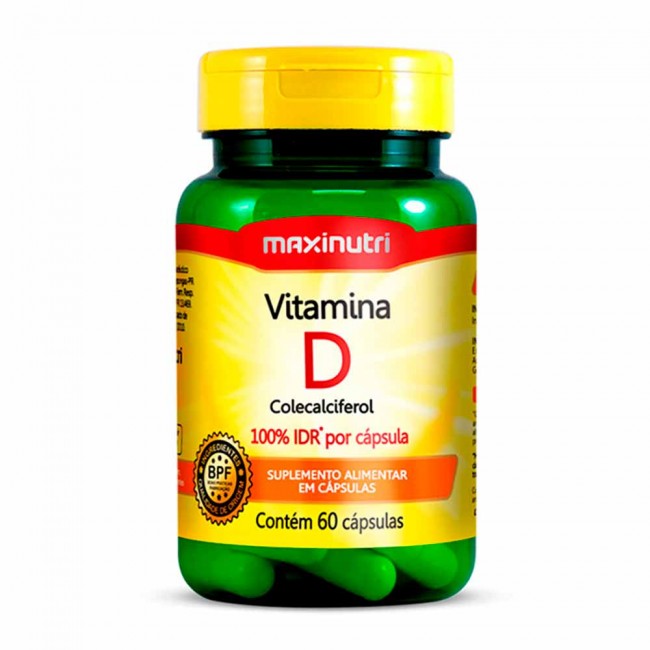 Vitamina D 100% IDR 60 Cápsulas