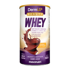 DermUp Beauty Whey Sabor Cacau 450g...