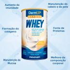 DermUp Beauty Whey Sabor Neutro 450g Maxinutri
