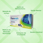 Floramais Probiotico Lactobacillus 12 Cápsulas