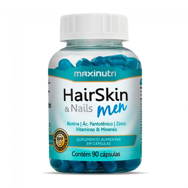 HairSkin Men 90 Capsulas