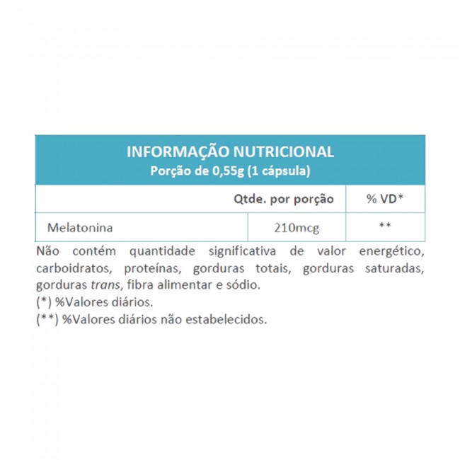 Melatonina Acalentus Zero Açúcar 210mcg 90 Cápsulas