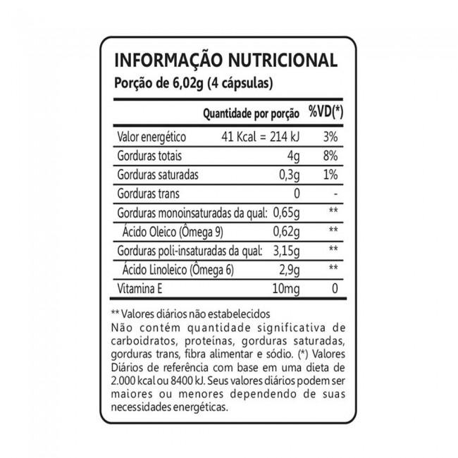 Óleo de Cartamo 1000mg 120 Capsulas