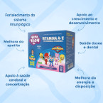 VitaToon Polivitamínico A-Z - Sabor Tutti-frutti - 30 gomas